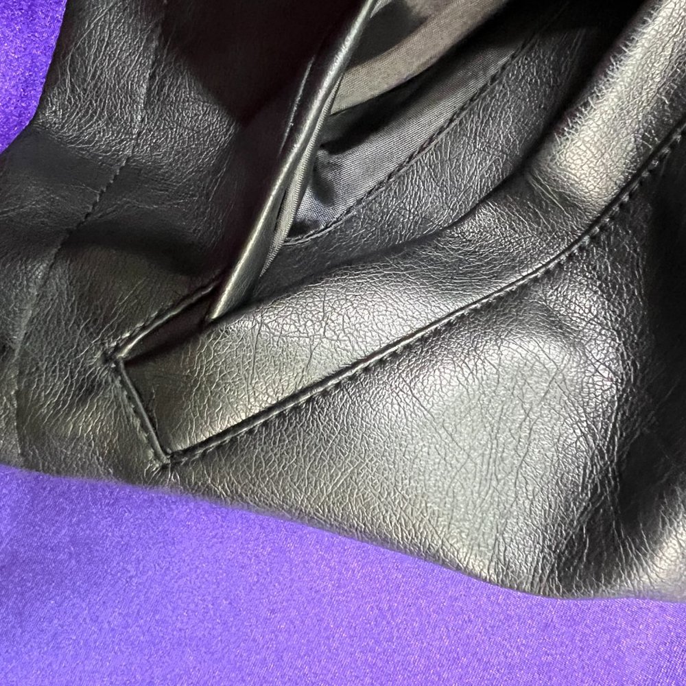 πgiacca Stunning Embroidered Faux Leather Jacket - Picture 16 of 16